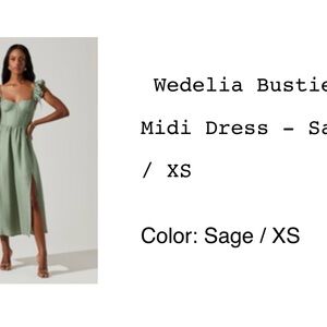 Astr wedelia label dress - never worn with tags